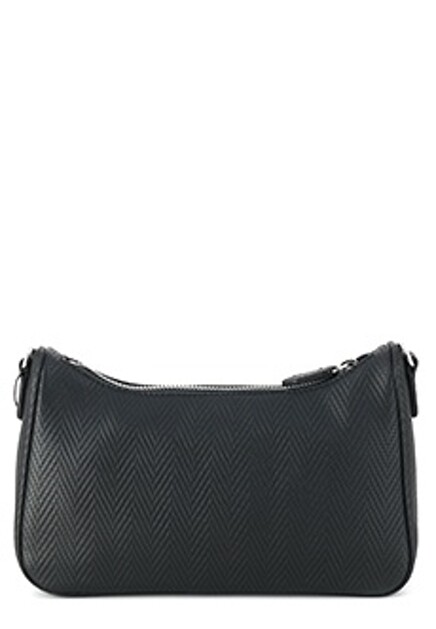 Сумка-багет с фактурным рисунком EMPORIO ARMANI
