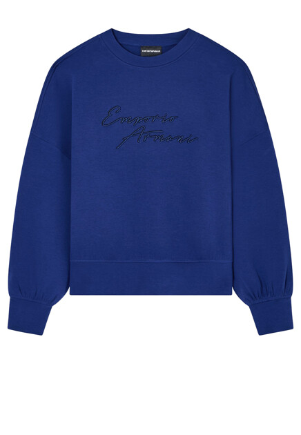 Свитшот с логотипом EMPORIO ARMANI