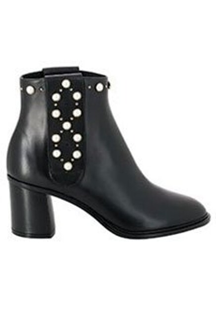 Черные ботильоны CASADEI
