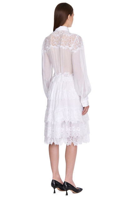 Платье ERMANNO SCERVINO  - Хлопок