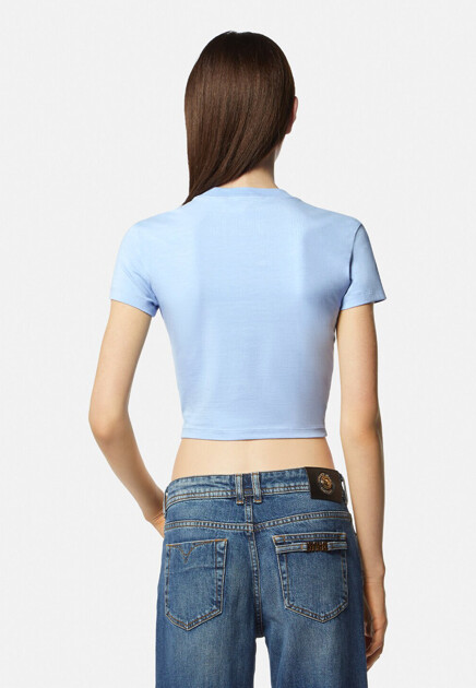 Топ с логотипом  VERSACE JEANS COUTURE - ИТАЛИЯ