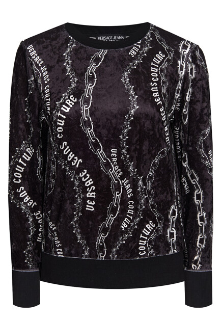 Свитшот с принтом  VERSACE JEANS COUTURE