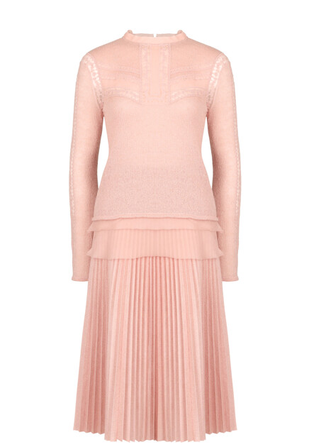 Костюм с кружевными вставками ERMANNO SCERVINO