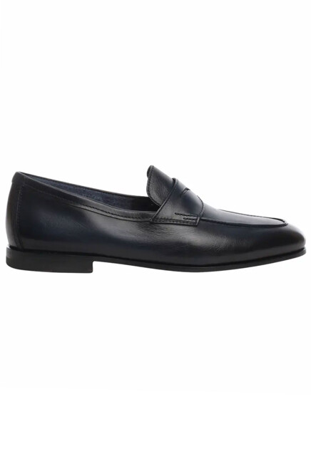 Лоферы из гладкой кожи  SANTONI
