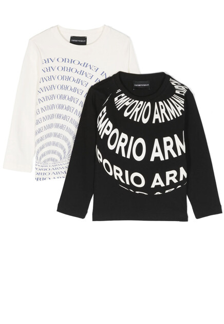 Комплект из двух лонгсливов EMPORIO ARMANI