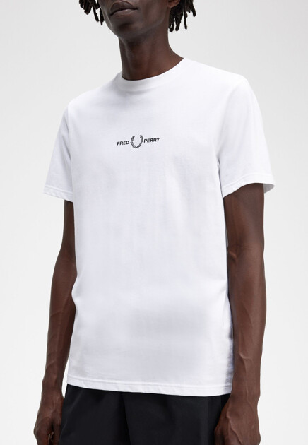 Футболка с логотипом FRED PERRY - ВЕЛИКОБРИТАНИЯ
