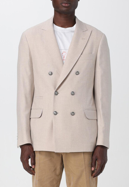 Двубортный пиджак BRUNELLO CUCINELLI