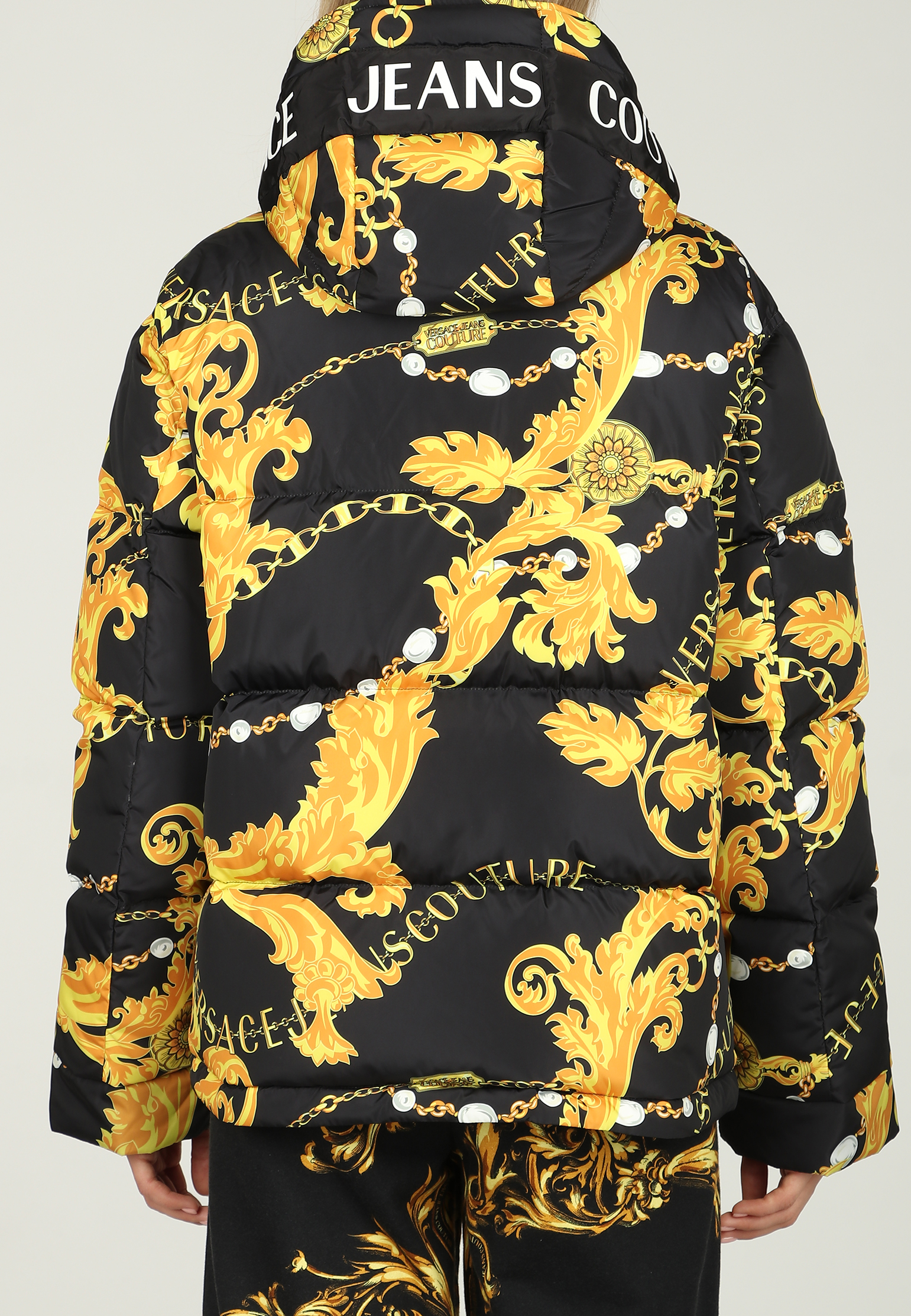 Пуховик VERSACE JEANS COUTURE  - Полиэстер