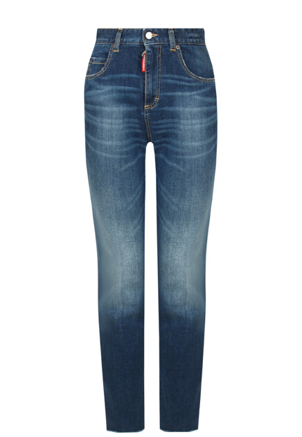 Джинсы с потертостями DSQUARED2
