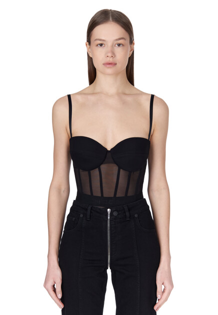 Боди ELISABETTA FRANCHI  - Полиамид, Эластан