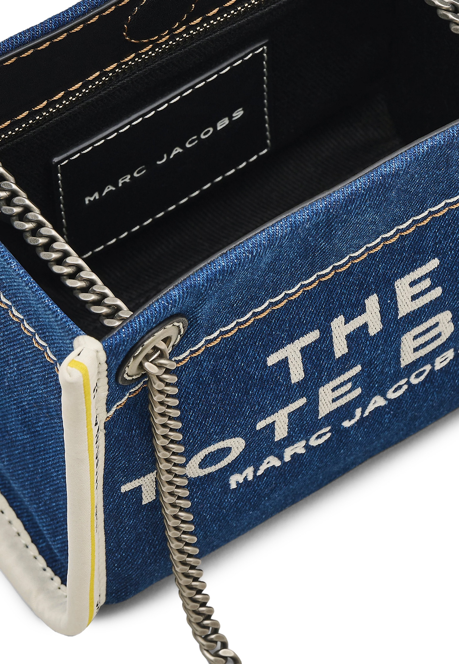 Сумка-тоут The Denim Chain Crossbody Tote Bag MARC JACOBS