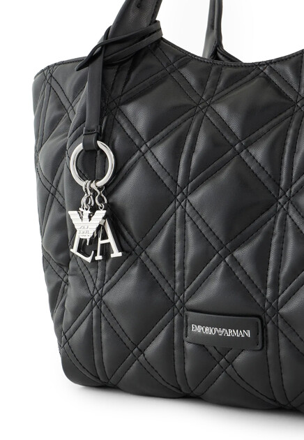 Сумка EMPORIO ARMANI  - Полиуретан - цвет черный