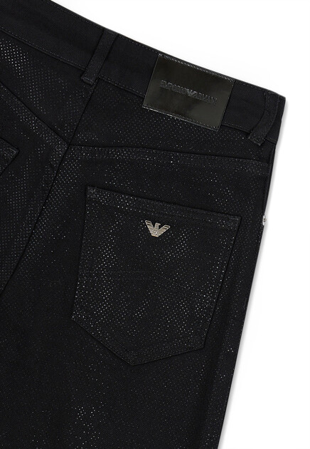 Прямые свободные джинсы EMPORIO ARMANI - ИТАЛИЯ