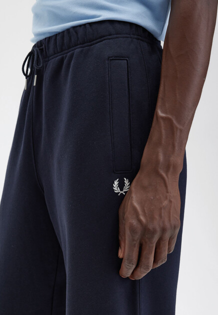 Брюки FRED PERRY  - Хлопок - цвет синий