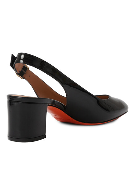 Туфли-слигбэки SANTONI  - Кожа