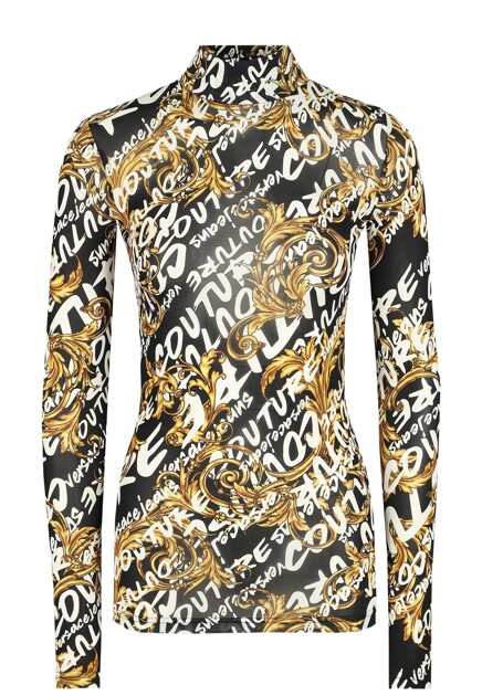 Водолазка с принтом  VERSACE JEANS COUTURE