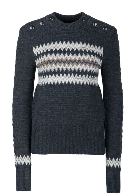 Серый джемпер ISABEL MARANT