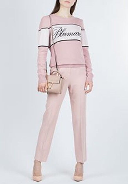 Бежевый джемпер BLUMARINE