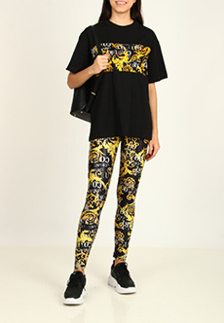 Легинсы с принтом  VERSACE JEANS COUTURE