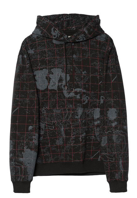 Худи с принтом  MAHARISHI