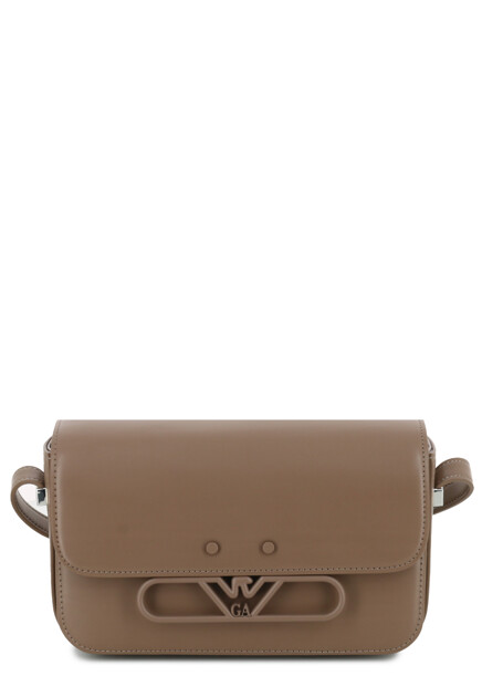 Сумка с металлическим логотипом EMPORIO ARMANI