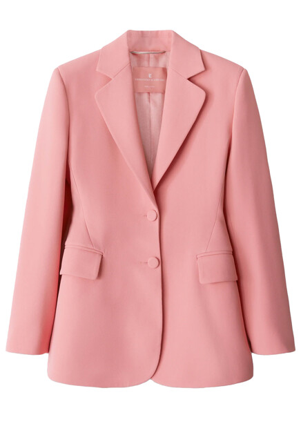 Приталенный однобортный пиджак  ERMANNO SCERVINO