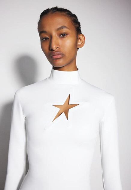 Эластичная водолазка  MUGLER - ФРАНЦИЯ