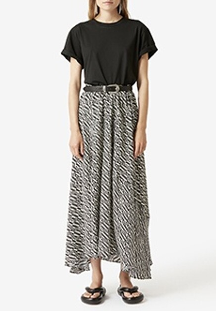 Хлопковая футболка ISABEL MARANT ÉTOILE