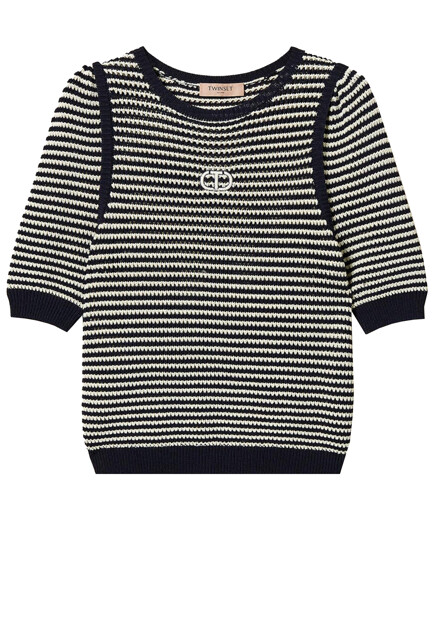 Джемпер с коротким рукавом TWINSET Milano