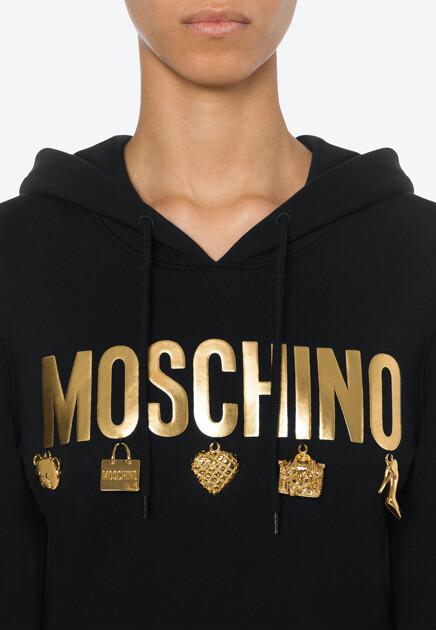 Туника MOSCHINO  - Хлопок - цвет черный