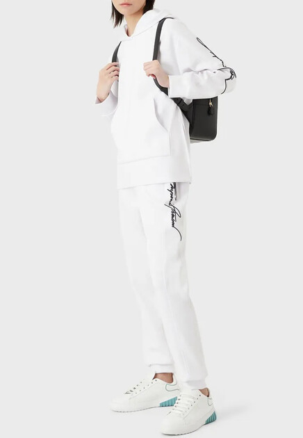 Спортивный костюм с вышитым логотипом EMPORIO ARMANI