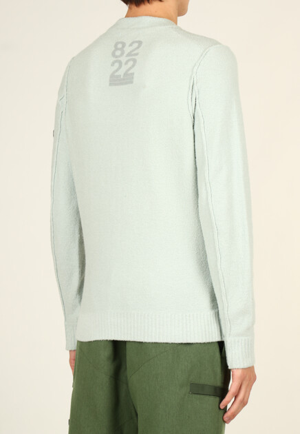 Толстовка STONE ISLAND  - Хлопок, Полиамид - цвет серый