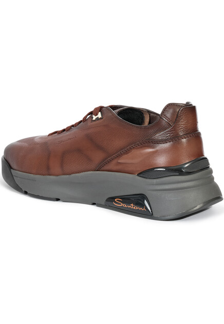 Кроссовки SANTONI  6 размера - цвет коричневый