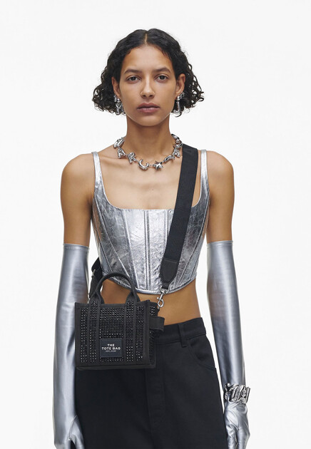 Сумка The Crystal Canvas Crossbody Tote Bag MARC JACOBS - США