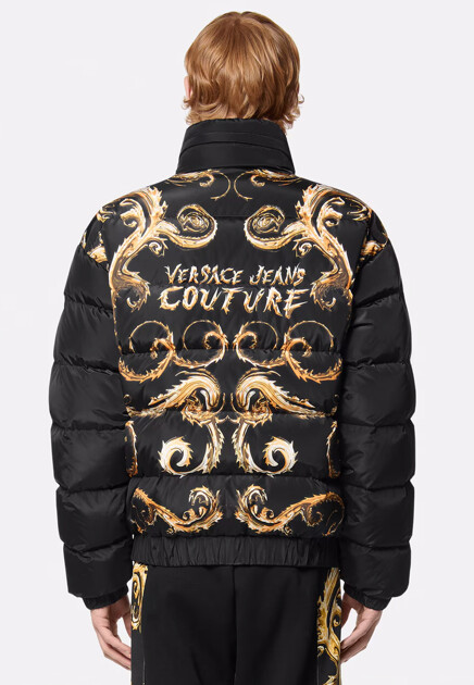 Пуховик VERSACE JEANS COUTURE  - Полиэстер
