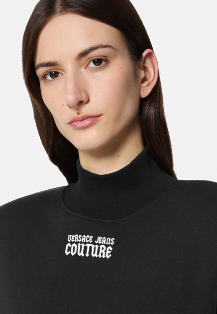 Платье VERSACE JEANS COUTURE  - Хлопок - цвет черный