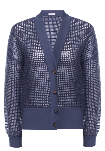 Кардиган с пайетками BRUNELLO CUCINELLI
