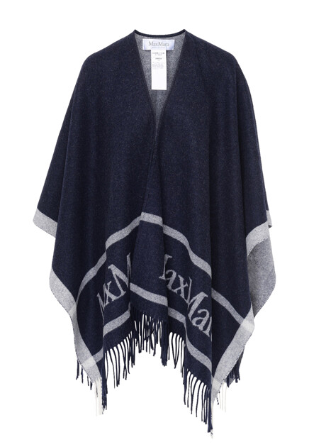 Накидка из шерсти MAX MARA