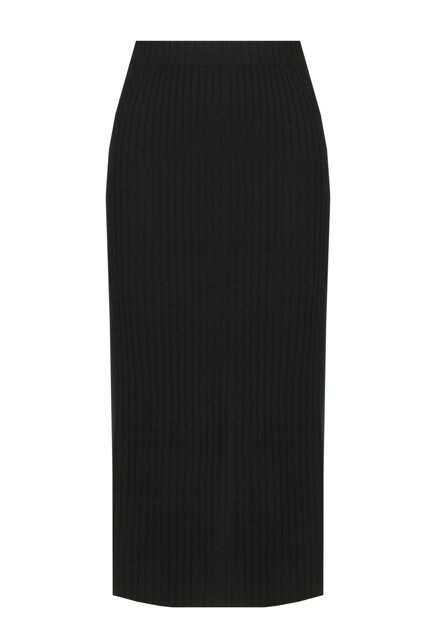 Трикотажная юбка с разрезом ALLUDE