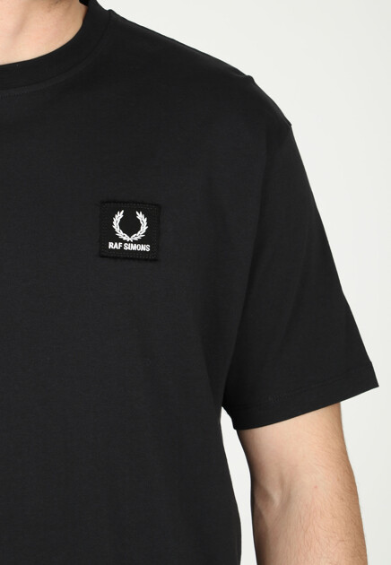 Футболка FRED PERRY  - Хлопок - цвет черный
