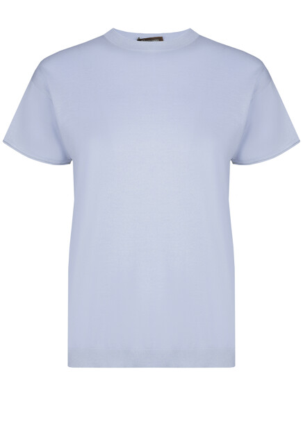 Джемпер из кашемира и шёлка с короткими рукавами COLOMBO