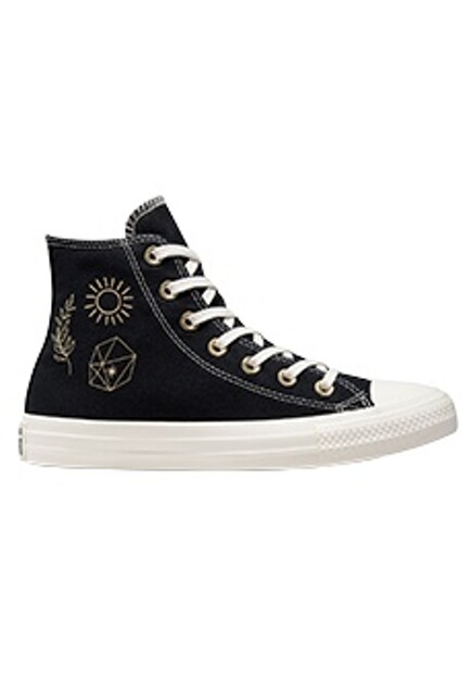 Текстильные кеды с вышивкой  CONVERSE
