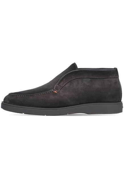 Замшевые полуботинки SANTONI