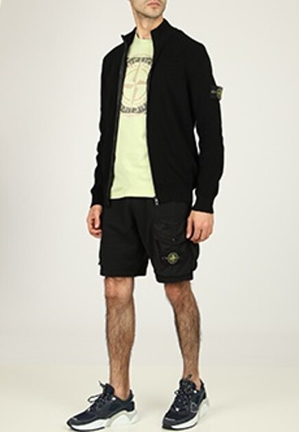 Свитер на молнии STONE ISLAND