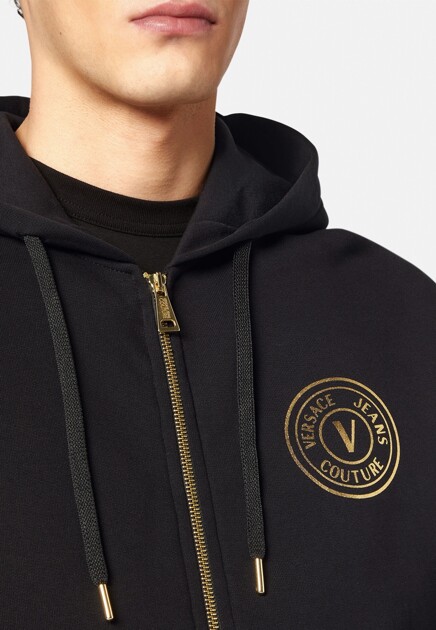 Толстовка VERSACE JEANS COUTURE  - цвет черный