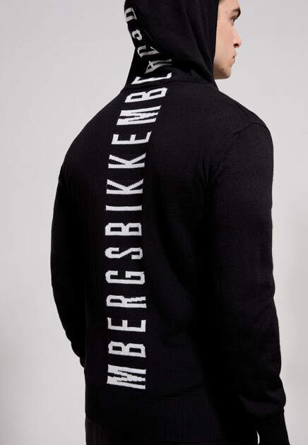 Кардиган BIKKEMBERGS  - Шерсть, Акрил - цвет черный