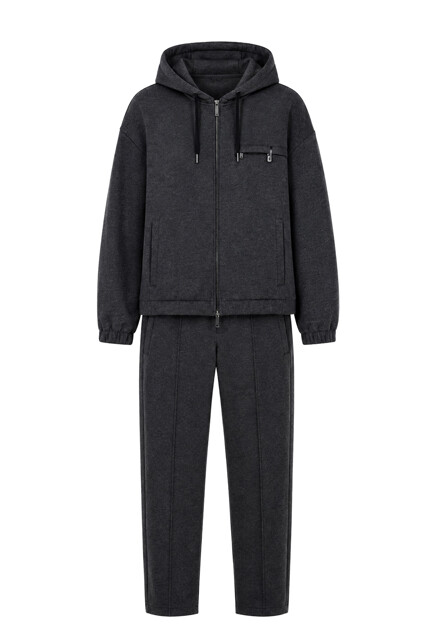 Спортивный костюм с вышивкой на спине EMPORIO ARMANI