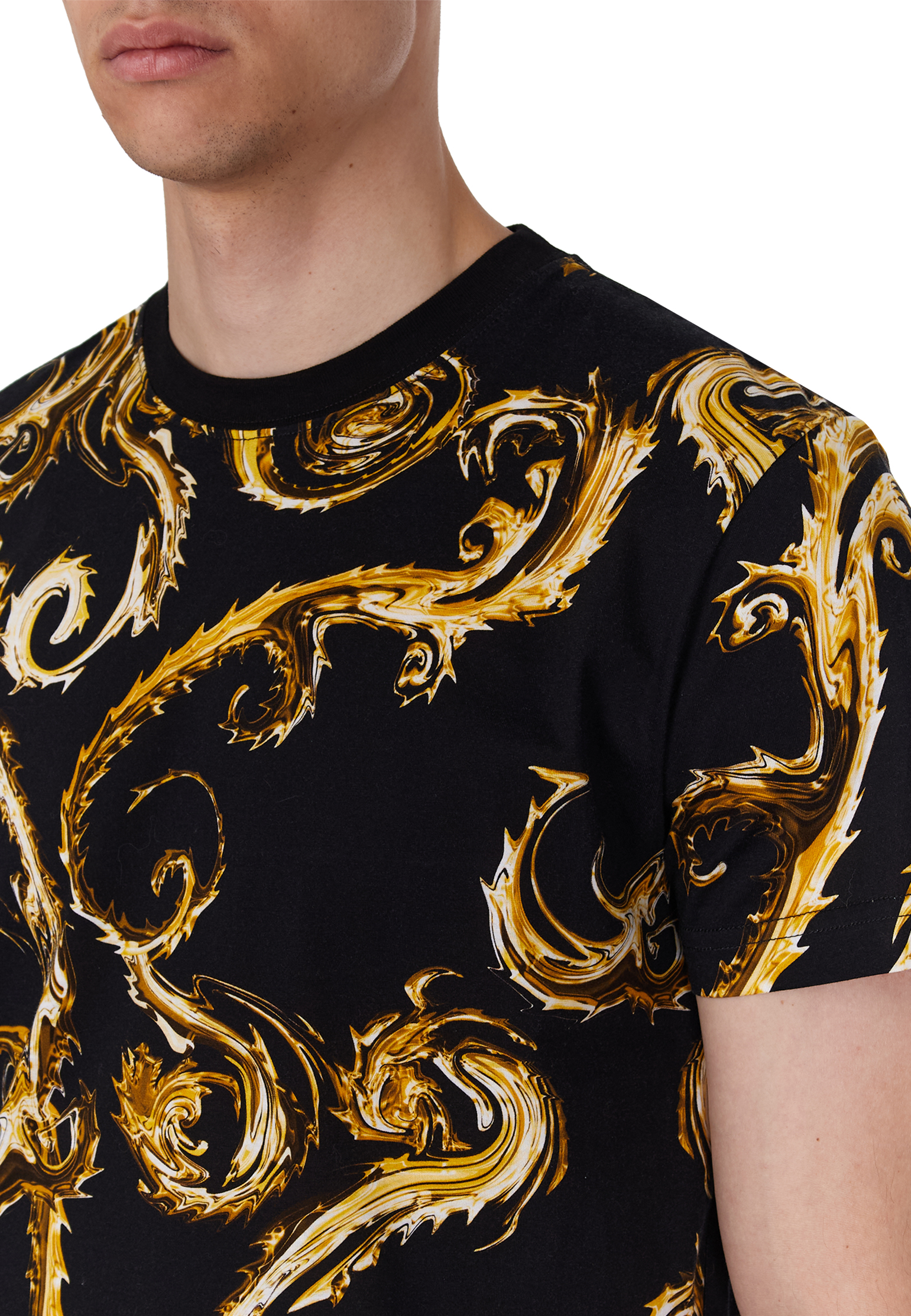 Футболка с принтом  VERSACE JEANS COUTURE - ИТАЛИЯ