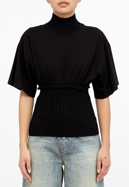 Джемпер с коротким рукавом  MM6 Maison Margiela - ФРАНЦИЯ
