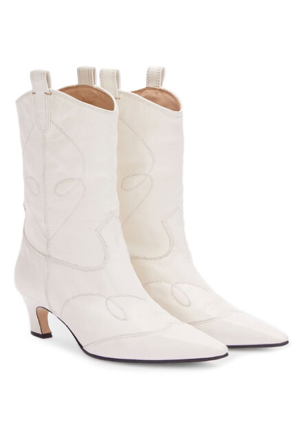 Сапоги из кожи наппа плонже ERMANNO SCERVINO - ИТАЛИЯ